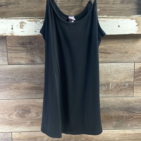 Savage Fenty Tank Top Spaghetti Adjustable Straps, Size 1X, Black - Picture 3 of 7